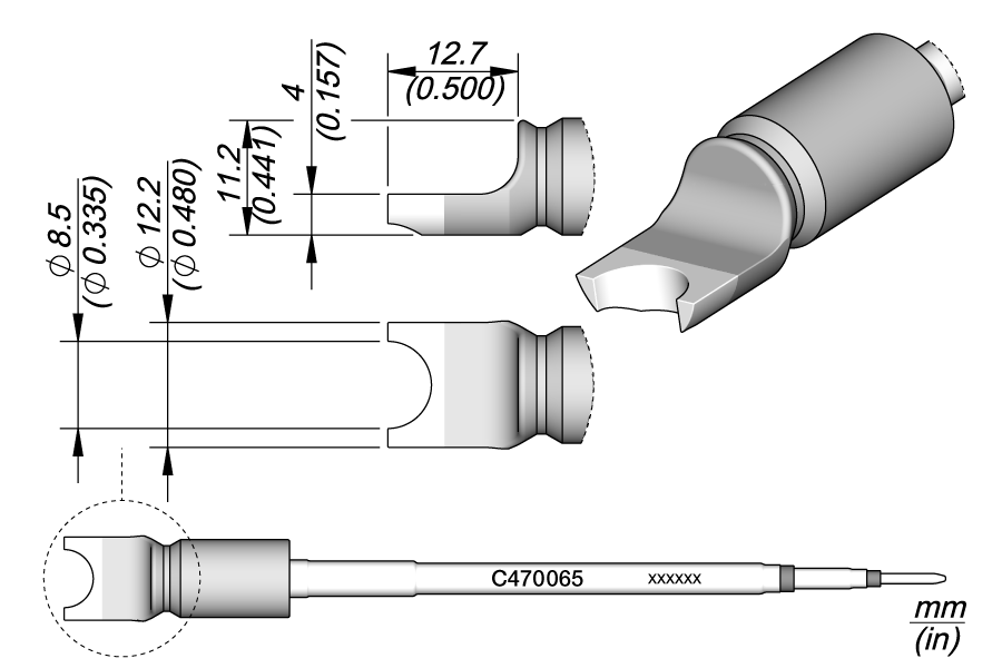 C470065 - Pin / Connector Cartridge Ø 8.5